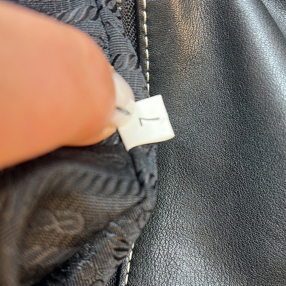 Prada Black Tessuto Nylon Cervo Leather Antic Easy Flap Shoulder Bag - Picture 14 of 16